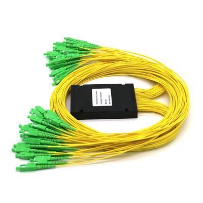 China ABS 1x64 SC APC Fiber Mini Size ABS Box PLC Splitter for sale