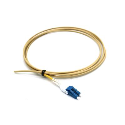 China Indoor LC Duplex Fiber Optic Pigtail , LC Fiber Optic Patch Cables With LC Uniboot Connector for sale