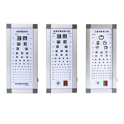 China Ophthamic Optcal Top Quality Hot Sale Optical Product Led Eye Chart Light Box For Video Testing for sale