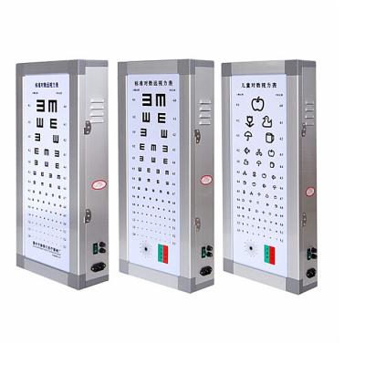 China Ophthamic Optcal Top Quality Hot Sale Optical Product Led Eye Chart Light Box For Video Testing for sale