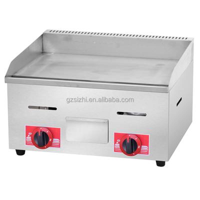 China Kitchen Cooking\Baking\Industrial BBQ Gas Griddle Burger Burger Griddle Stainless Steel Commercial Cooking Gas for sale