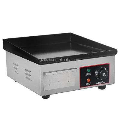 China Hotel Commercial Stainless Steel BBQ Hot Plate Griddle Griddle Electric Counter Top Griddle for sale