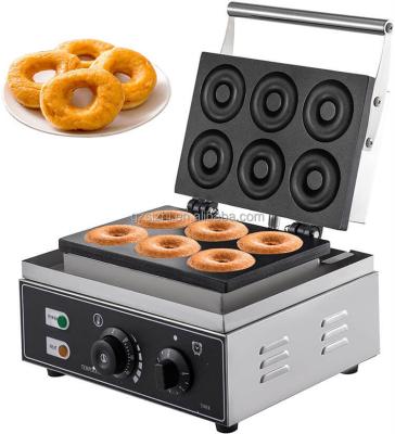 China Waffle Baker Non Stick Commercial Supply Automatic Electric Donut Maker Donut Machine For Sale for sale