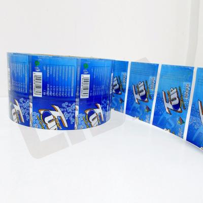 China Suitable For All Kinds Of Support Customized Bottle PVC Shrink Bottle Type Plastic Sleeves Roll Up Label for sale