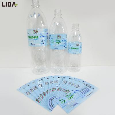 China Suitable for all kinds of bottle type PVC shrink label plastic sleeve on roll for sale