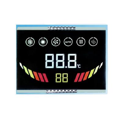 China VA Module Liquid Color 7 Segment Crystal Display Custom Monochrome Lcd Display Use For Air Condition Custom for sale