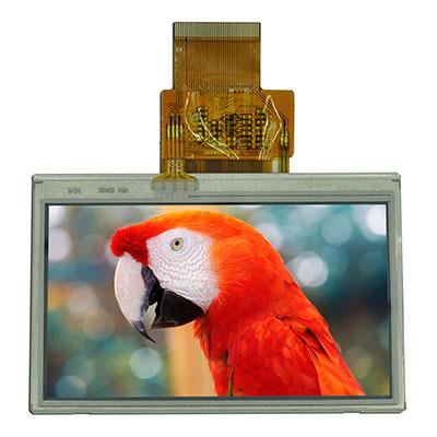 China 3.5 Inch TFT LCD Display 320x240 Dots Lcd Screen Flexible Bar Screen LCD Display Module With Good Quality 76.9(W) X 63.9 (H) x 5.2 (D) mm for sale