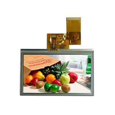 China TFT LCD Display 4.3 Inch IPS LCD RGB TFT Display Display Height 105.50x67.20x3.0 Mm 4.3 Luminance TFT LCD inches for sale