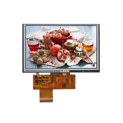 China LCD 5 Inch Custom TFT Display Resolution 800*480 LCD Size TFT LCD Display For Indoor Equiepment 120.7*75.8mm* 3.1mm for sale