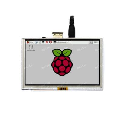 China 5 Inch TFT LCD Module USB Interface Raspberry Pi LCD Display 120.7*75.8*3.1mm for sale