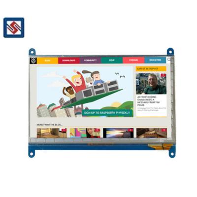 China TFT LCD 7 Inch Display With Touch Screen 1024*600 800*480 Resolution USB LCD Interface TFT LCD Display For Raspberry Pi 3 164.9(W)*100.0(H)*5.7mm(T) for sale