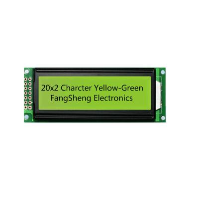 China Customized Character LCD COB Display 20x2 Dots STN Character LCD Display 116mm*37mm*8.1mm/T for sale