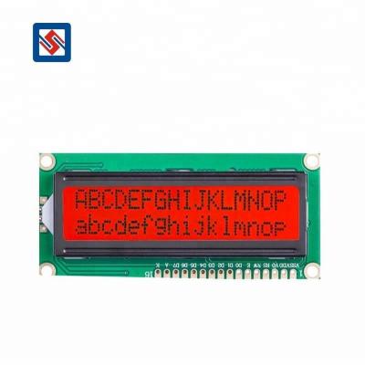 China 1602 16x2 lcd display module meet red 1602 rohs backlight 16x2 COB display module lcd with wholesale price 80.0*36.0*13.0mm d 'plant for sale