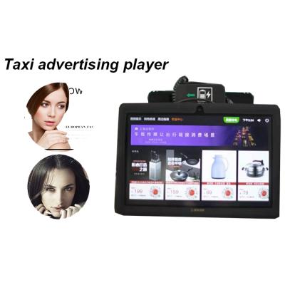 China Digital Taxi Media In VCR Screen Car Window On Led Display Taxi Advertising Advertising for sale