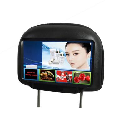 China Wholesale High Resolution 9 Inch LCD Advertising Screen Taxi Headrest Advertising Player for sale