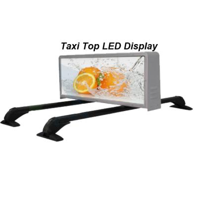 China car android roof top taxi display ligh p2.5 outdoor signs p4 led billboard screen p2.5 rooftop moving p3 taxi top advertising wireless for sale