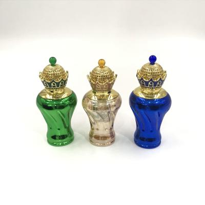 China 2021 NEW DESIGN Personal Care Handmade Jewelry Cap For K9 Crystal Oud Oli Perfume 3ml Tola Bottle for sale