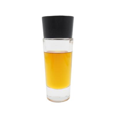 China 100ml Personal Care Classic Glass Bottle Round Reed Glass Diffuser Bottle Perfume Bottle for sale