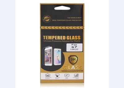 China Moblie Screen Protector Tempered Glass Packing With Customized Size for sale