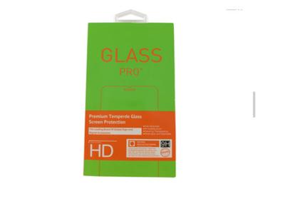 China Environmental Paper Box Packaging / Tempered Glass Screen Protector for sale