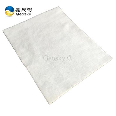 China Polyester Industrial Filament Nonwoven Geotextile Bag Fabric Price Per M2 for sale