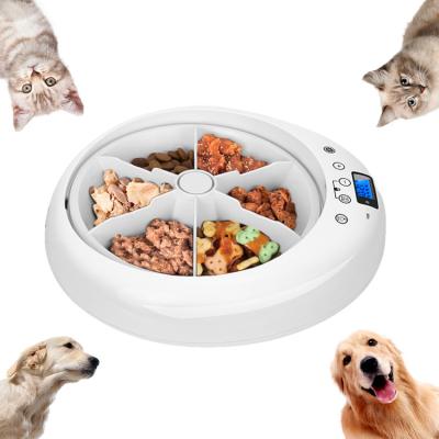 China Purrini OEM ODM Pet Feeder Pet Food Vending Machine Wifi Automatic Smart Synchronized APP Smart Remote Control Pet Synchronized Pet Driver for sale