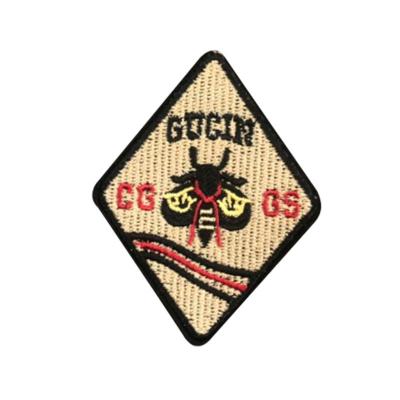 China Handmade Garment Labels Clothing Patch Personalized Embroidery Embroidered Patch For Apparel for sale