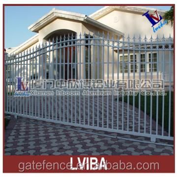 China Sliding Gate and Curved Sliding Metal Sliding Garden Gate and Sliding Gate Design for sale