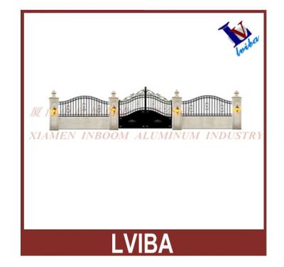 China Easily Assembled Luxury Villa House/Garden Yard,Base Pathway and Walkway Fence and Gates Villa Fence Gate and Gates, for sale