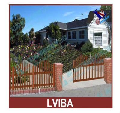 China Easily Assembled Decorative Wooden Garden Gates, Yard Guard Fence Gate, Wooden Garden Border Fence for sale