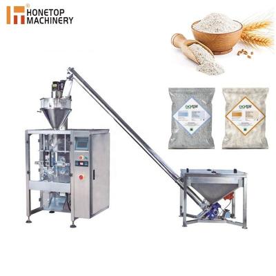 China Full Automatic Cassava Wheat Flour Machine 1kg 2kg 5kg Powder Food Vertical Packing Packaging Machine for sale