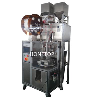 China Food Triangle Automatic Pyramids Silk Tea Bag Packing Machine for sale