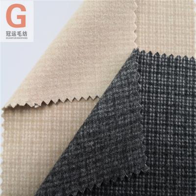 China Hot Selling Waterproof Waterproof Double Sided Polyester Plaid Fabric For Outwear Coat Jacket for sale