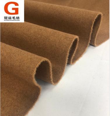 China China Manufacturer Sustainable Wool Melton Woven Wool Fabric Suppliers For Garment Coat for sale