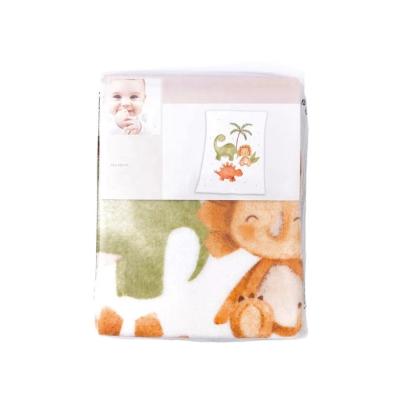 China Warm Cute Small Child Size Small Towel Baby Screen Print Cartoon Safe Fleece Blanket for sale