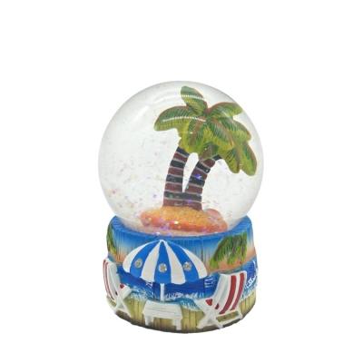 China Europe Souvenir Custom Resin Glass Snow Globe for sale