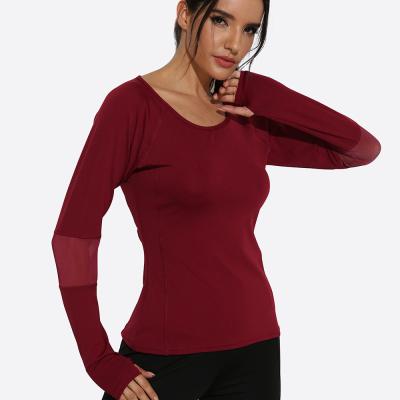 China Dama Breathable Yoga Sudaderas Para Crewneck Sweatshirts Vintage Sudadera Long Sleeve Tops Activewear for sale