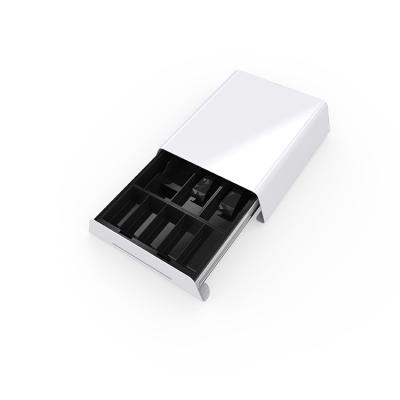 China Electronic money aluminum drawer pos box cash register rj11 350 metal mini cash register rj11 350 drawer for sale