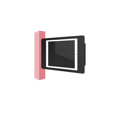 China Wall Mounted Wall Mounted Snap-in Enclosure Wall Side Mounted Bracket Holder Tablet Anti Theft Holder for iPad for sale