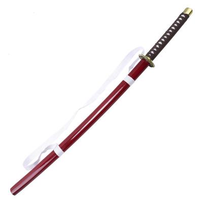 China Japanese style animation wooden GINTAMA Hijikata Toushirou props long knife toy swords for sale