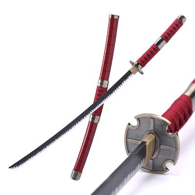 China Comic Sword Three Generations of Carbon Steel Japan Sword Sauron Japanese Wooden Cosplay Second Edition Anime Cos Ghost Toru Pro for sale