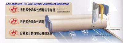 China Self-adhesive Pre-laid EVA Waterproof Membrane for sale