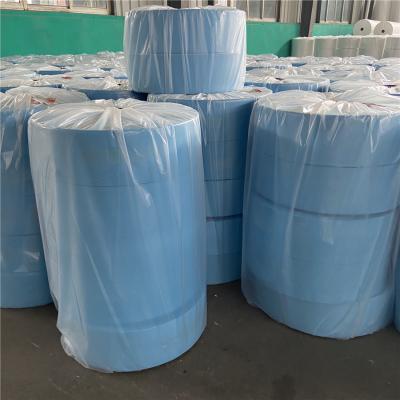 China 25gsm white Medical Consumables Nonwoven Fabric With Plastic Film for sale