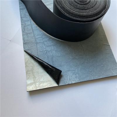 China High quality waterproof material epdm roof membrane, Foiled epdm rubber waterproofing roofing material for sale