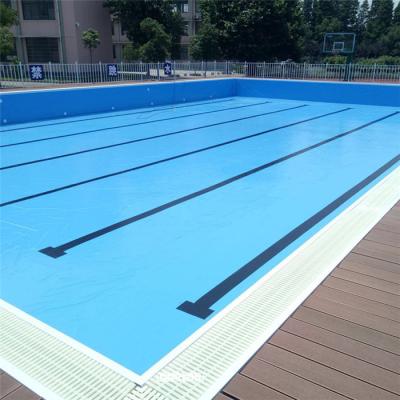 China waterproof roll swimming pool pvc paper membrane, swimming pool PVC Reinforced Waterproof Membrane for sale