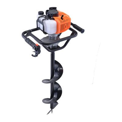 China Nantian 52cc Air Cooled Single Cylinder Easy Start Portable Earth Drill Rig For Ground Digging for sale