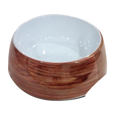 China Sustainable Custom Cheap Plastic Melamine Pet Feed Dog Bowl for sale