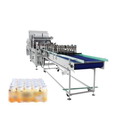 China Small Beverage Plastic Film Heat Tunnel Wrapper Shrink Wrapping Packing Machine For Heat Shrinkable Film for sale