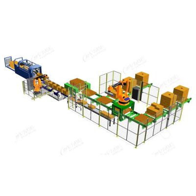 China Automatic Beverage Palletizer Robot for Carton Stacking Machine for sale