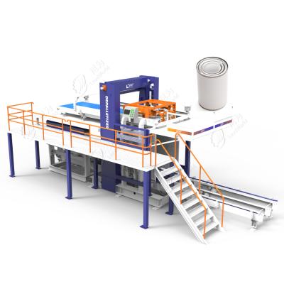 China Automatic Canned Food Corn Peach Palletizer / Depalletizer Olive Pallet Machine for sale